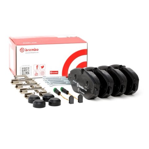 Brembo Prime P 50 085 Brake Pad Set — Front 163mm