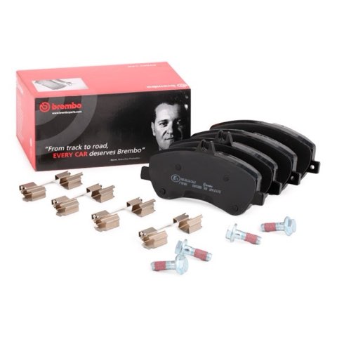 Brembo Prime P 50 086 Brake Pad Set — Front 165mm