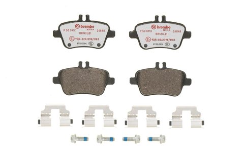 Brembo Xtra P 50 091X Brake Pad Set — 106mm, photo 5