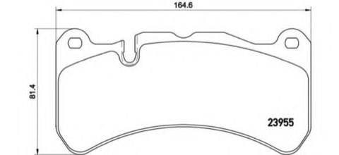 Brembo Prime P 50 092 Brake Pad Set — 165mm, photo 5