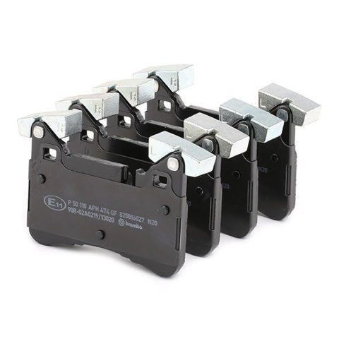 Brembo Prime P 50 110 Brake Pad Set — Rear 110mm, photo 2
