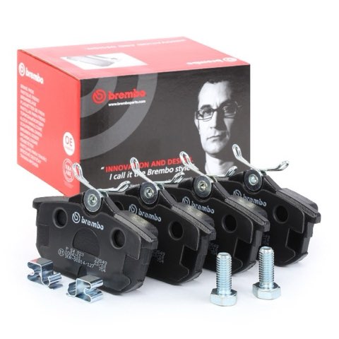 Brembo Prime P 54 023 Brake Pad Set — Rear 87mm, photo 3