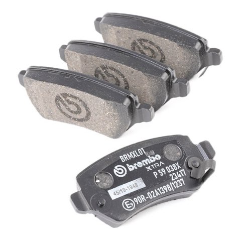 Brembo Xtra P 59 038X Brake Pad Set — Rear 96mm, photo 2