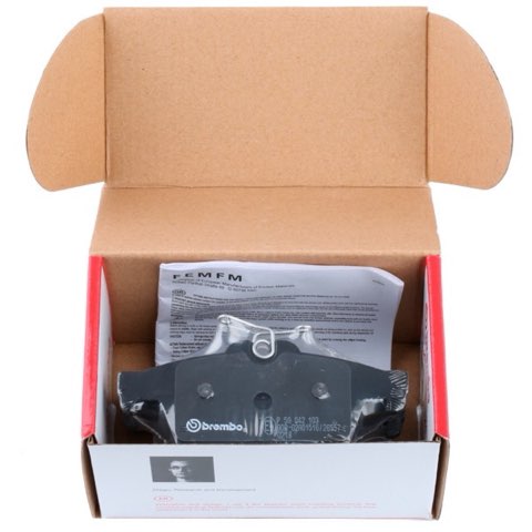 Brembo Prime P 59 042 Brake Pad Set — Rear 123mm, photo 2