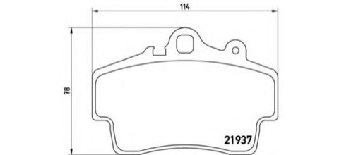 Brembo Prime P 65 007 Brake Pad Set — 114mm, photo 5
