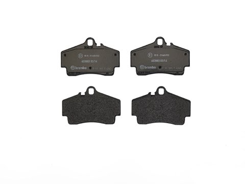 Brembo Prime P 65 008 Brake Pad Set — Rear 112mm, photo 4
