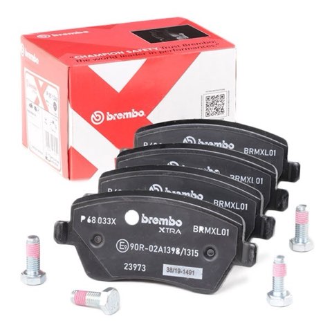 Brembo Xtra P 68 033X Brake Pad Set — 116mm, photo 3