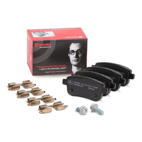 Brembo Prime P 68 041 Brake Pad Set — Rear 106mm