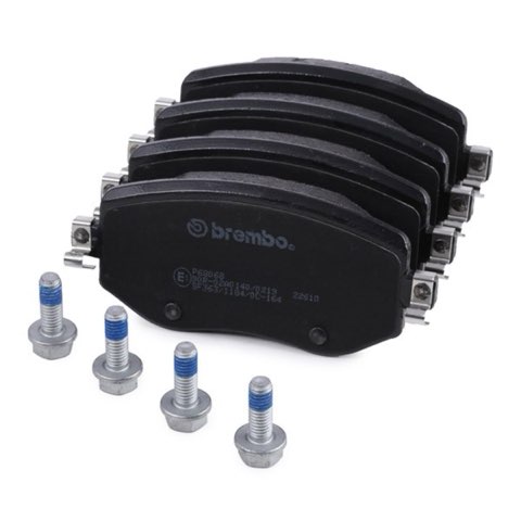 Brembo Prime P 68 068 Brake Pad Set — Front 129mm, photo 3