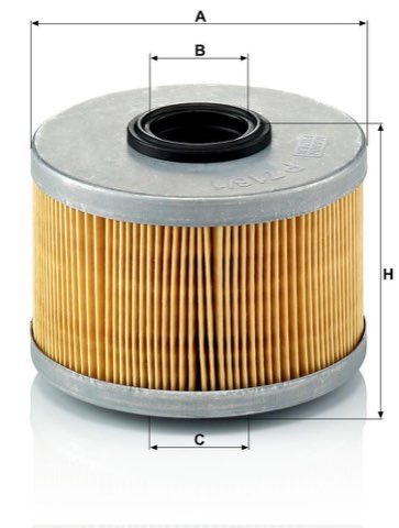 Mann-Filter P 716/1 x Fuel Filter, photo 2