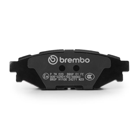 Brembo Prime P 78 020 Brake Pad Set — Rear 110mm, photo 2