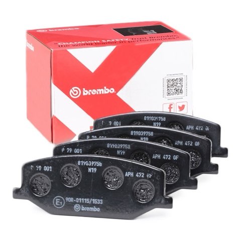 Brembo Prime P 79 001 Brake Pad Set — 110mm