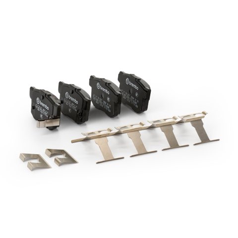 Brembo Prime P 79 027 Brake Pad Set — Rear 89mm, photo 2
