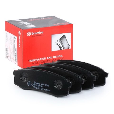 Brembo Prime P 83 024 Brake Pad Set — Rear 116mm, photo 2