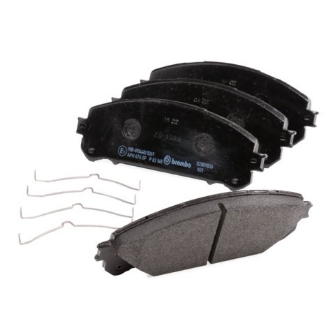 Brembo Prime P 83 145 Brake Pad Set — Front 167mm, photo 3