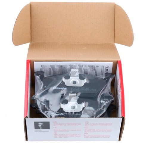 Brembo Prime P 85 072 Brake Pad Set — Front 146mm, photo 2