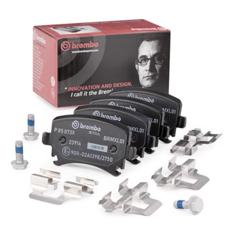Brembo Xtra P 85 073X Brake Pad Set — Rear 106mm