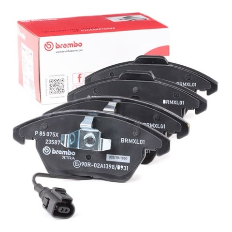 Brembo Xtra P 85 075X Brake Pad Set — Front, photo 4