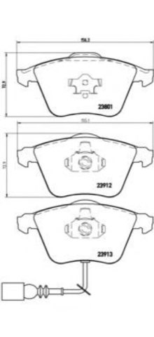 Brembo Prime P 85 079 Brake Pad Set, photo 4
