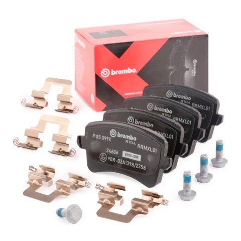 Brembo Xtra P 85 099X Brake Pad Set — Rear 117mm