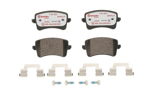 Brembo Xtra P 85 100X Brake Pad Set — Rear 117mm, photo 5