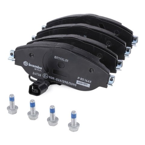 Brembo Xtra P 85 144X Brake Pad Set — Front 175mm, photo 4