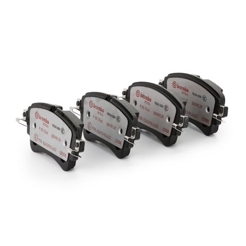 Brembo Xtra P 85 154X Brake Pad Set — Rear 129mm, photo 2