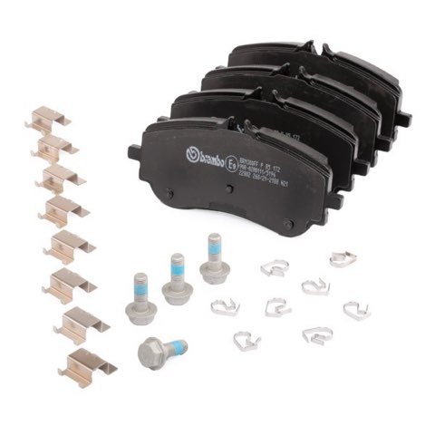Brembo Prime P 85 172 Brake Pad Set — Rear 141mm, photo 2