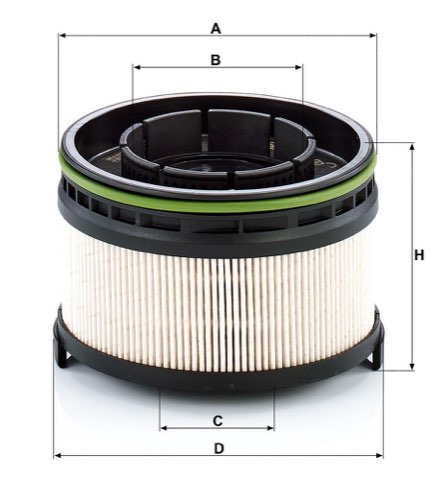 Mann-Filter PU 11 001 z KIT Fuel Filter, photo 2