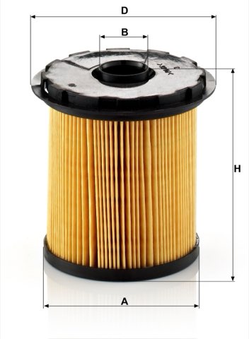 Mann-Filter PU 822 x Fuel Filter