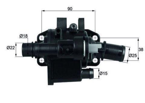 Mahle TH 42 83 Thermostat