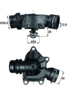 Mahle TI 26 88 Thermostat
