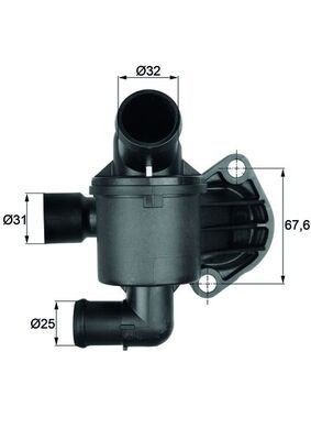 Mahle TI 35 87 Thermostat