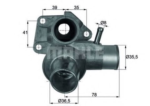 Mahle TI 63 85D Thermostat, photo 2