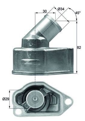 Mahle TI 9 87 Thermostat