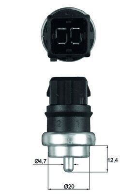 Mahle TSE 14 Sensor, Coolant Temperature