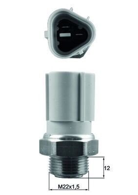 Mahle TSW 57 Temperature Switch, Radiator Fan