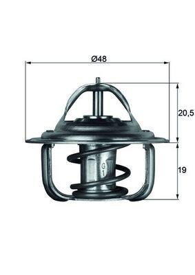 Mahle TX 1 71D Thermostat