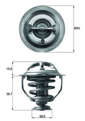 Mahle TX 117 95D Thermostat