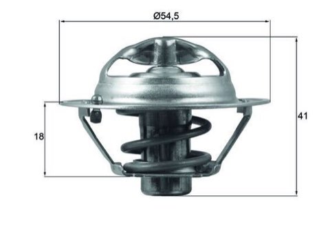 Mahle TX 162 82D Thermostat