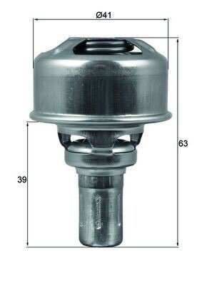 Mahle TX 174 86 Thermostat