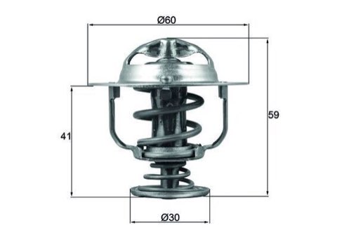 Mahle TX 177 82D Thermostat