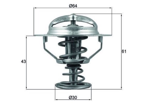 Mahle TX 178 78D Thermostat