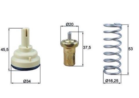 Mahle TX 181 105D Thermostat