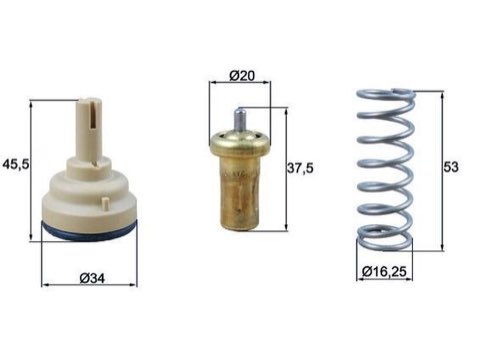 Mahle TX 181 95D Thermostat