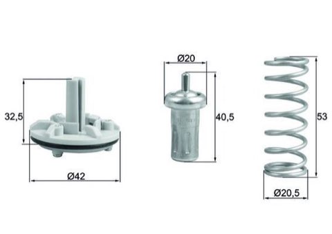 Mahle TX 183 80D Thermostat