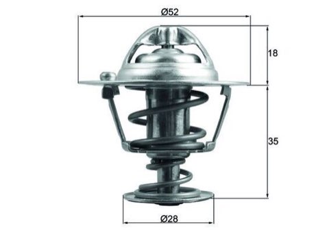 Mahle TX 184 78D Thermostat