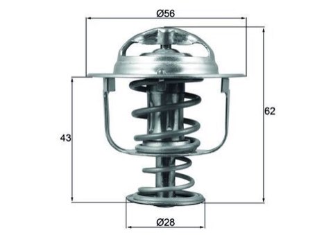 Mahle TX 197 71D Thermostat