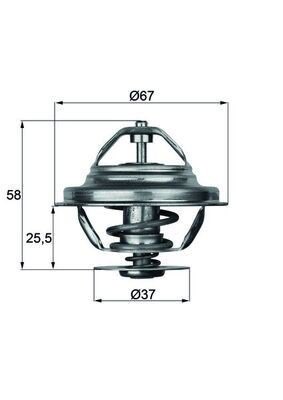Mahle TX 20 71D Thermostat