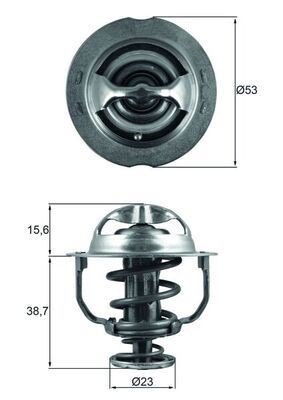 Mahle TX 200 90D Thermostat